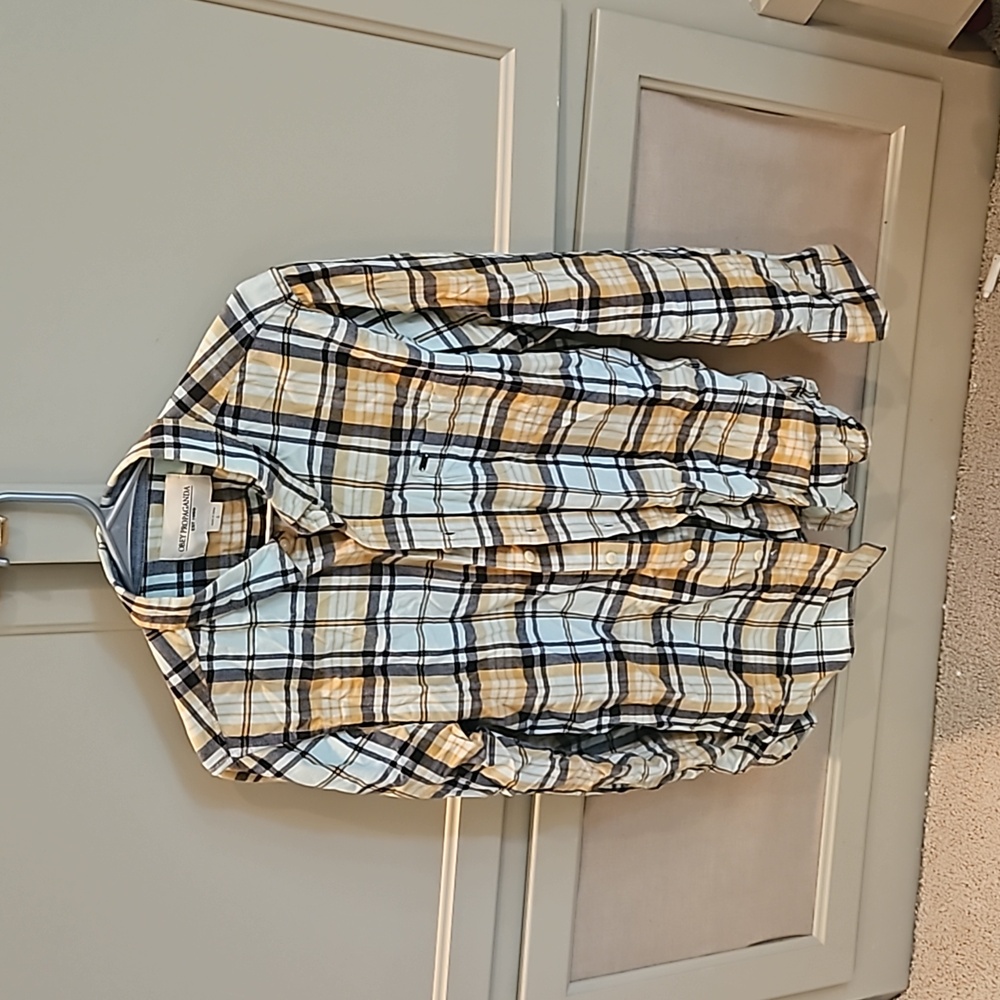 Men's cotton button down